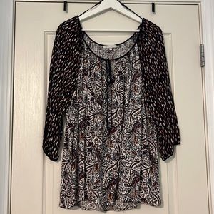 Skies are Blue Blouse